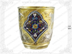 Стакан c эмалью